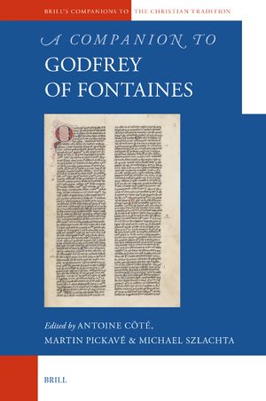 Cover A Companion to Godfrey of Fontaines