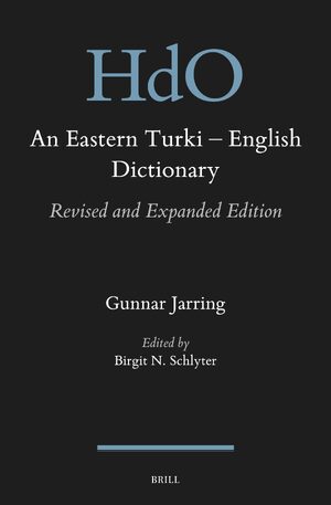 Cover An Eastern Turki – English Dictionary