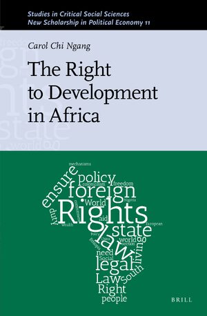 Cover The Right to Development in Africa