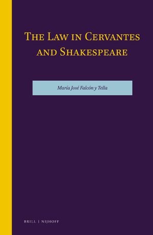 Cover The Law in Cervantes and Shakespeare