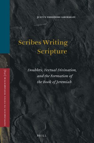 Cover Scribes Writing Scripture