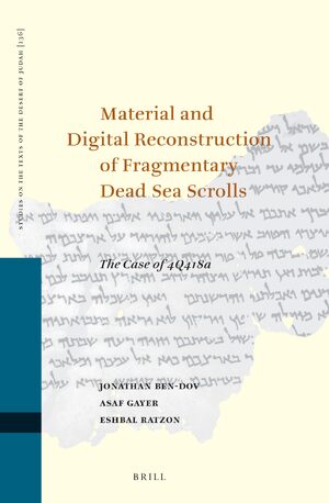 Cover Material and Digital Reconstruction of Fragmentary Dead Sea Scrolls