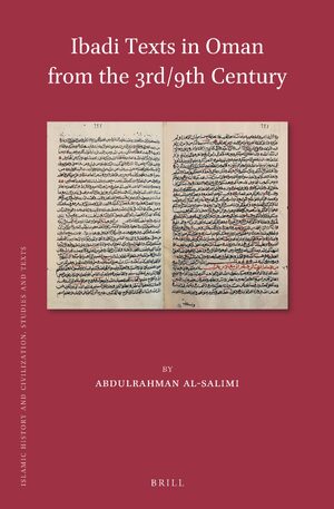 Cover Ibadi Texts in Oman from the 3rd/9th Century
