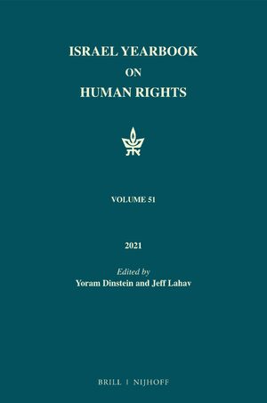 Cover Israel Yearbook on Human Rights, Volume 51 (2021)