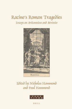 Cover Racineâs Roman Tragedies