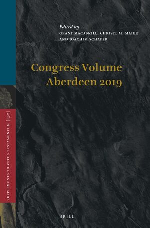 Cover Congress Volume Aberdeen 2019