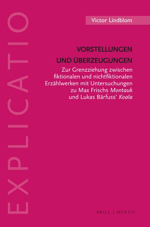 Cover Vorstellungen und Ãberzeugungen