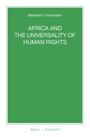 Cover Africa and the Universality of Human Rights