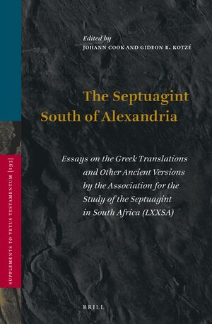 Cover The Septuagint South of Alexandria