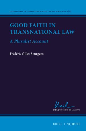 Cover Good Faith in Transnational Law