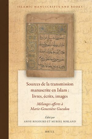 Cover Sources de la transmission manuscrite en Islam : livres, écrits, images