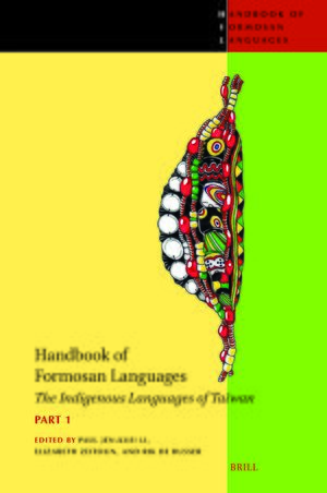 Cover Handbook of Formosan Languages (part 1)