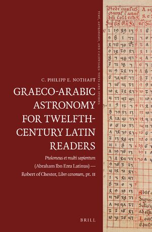 Cover Graeco-Arabic Astronomy for Twelfth-Century Latin Readers