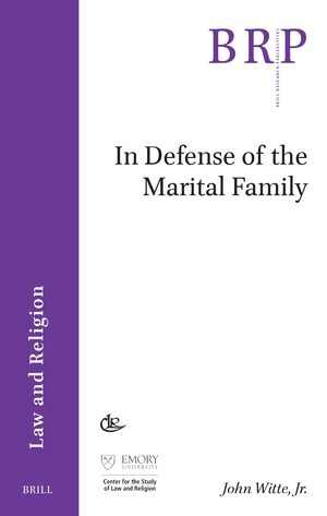 Cover In Defense of the Marital Family