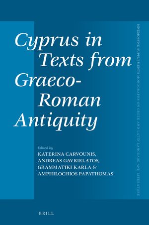 Cover Cyprus in Texts from Graeco-Roman Antiquity
