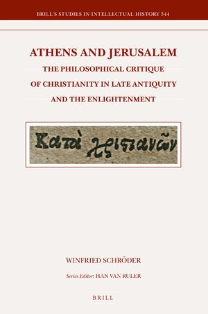 Cover Athens and Jerusalem
