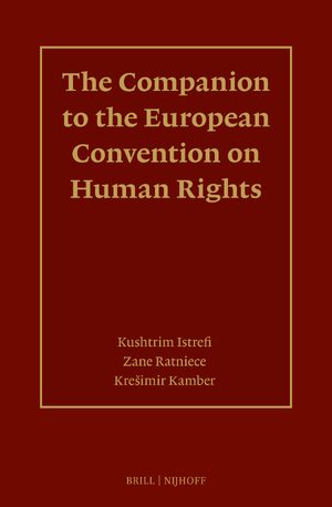 Cover The Companion to the European Convention on Human Rights