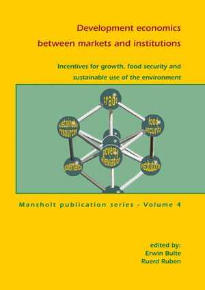 Cover Development economics between markets and institutions