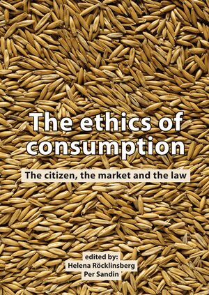 Cover The ethics of consumption