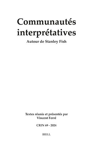 Cover CommunautÃ©s interprÃ©tatives