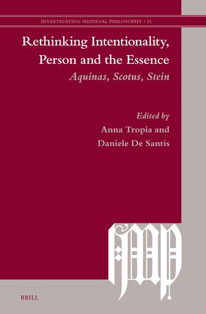 Cover Rethinking Intentionality, Person and the Essence