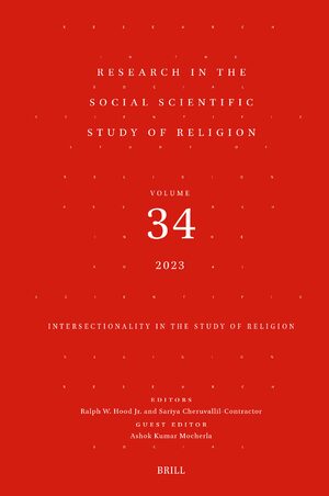 Cover Research in the Social Scientific Study of Religion, Volume 34
