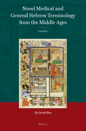 Cover Novel Medical and General Hebrew Terminology from the Middle Ages