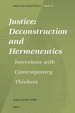 Cover Justice: Deconstruction and Hermeneutics
