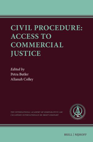 Cover Civil Procedure: Access to Commercial Justice