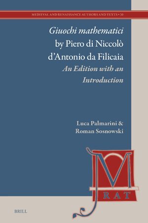 Cover <i>Giuochi mathematici</i> by Piero di NiccolÃ² dâAntonio da Filicaia