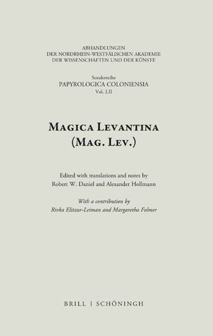 Cover Magica Levantina (Mag. Lev.)