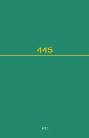 Cover Recueil des cours, Collected Courses, Tome 445