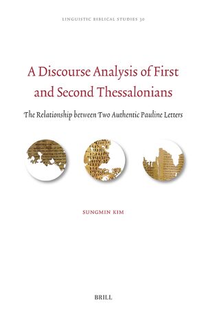 Cover A Discourse Analysis of First and Second Thessalonians