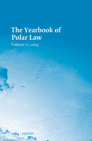 Cover The Yearbook of Polar Law Volume 17, 2025