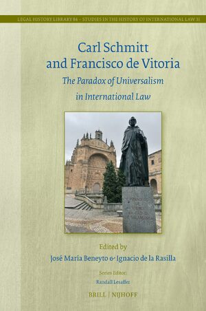 Cover Carl Schmitt and Francisco de Vitoria
