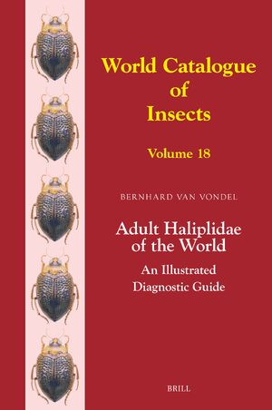 Cover Adult Haliplidae of the World