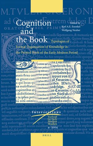 Cover Cognition and the Book: Typologies of Formal Organisation of Knowledge in the Printed Book of the Early Modern Period