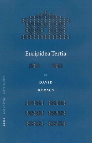Cover Euripidea Tertia