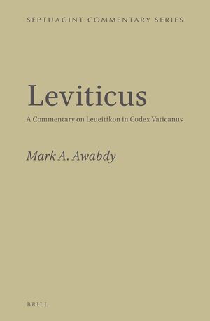 Cover Leviticus