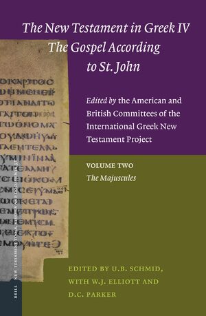 Cover The New Testament in Greek IV — The Gospel According to St. John. Edited by the American and British Committees of the International Greek New Testament Project