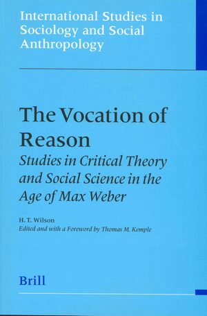 Cover The Vocation of Reason