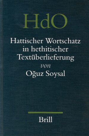 Cover Hattischer Wortschatz in hethitischer TextÃ¼berlieferung