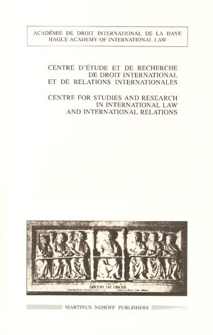 Cover Rights and Duties of Riparian States of International Rivers / Droits et obligations des pays riverains des fleuves internationaux