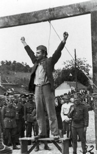 Hinrichtung von Stjepan Filipović, 22. Mai 1942