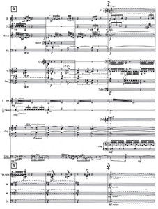 Luciano Berio: Chemins IIb/c, 1970/72, Takte 11–14. © 1973 by Universal Edition (London), Ltd., London.