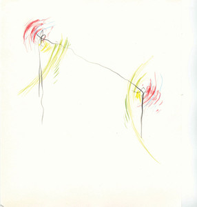 Wolfgang Müller: Die unsichtbare LP, 2007. Modellskizze einer immateriellen Vinylscheibe, die in der Vorstellung des Hörers beim Abspielen der beiden LPs Unser Debüt und Sechs entsteht. Mit freundlicher Genehmigung von Wolfgang Müller, http://www.wolfgangmuellerrr.de/Musik (letzter Aufruf am 4.5.2020).
