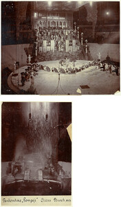 Aufnahmen aus den Proben für die Pantomime Pompeji (1913) bei Circus Busch. Fotos: Stiftung Stadtmuseum Berlin.