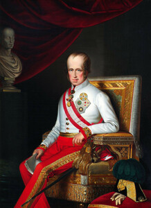 Kaiser Ferdinand I., Ãlgemälde von Eduard Edlinger (1843).
