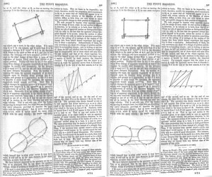 Penny Magazine 1, Nr. 43 (1. Dezember 1832), S. 346. Exemplar im Besitz des Verfassers â und mögliche Alternativversion, Bildmanipulation des Verfassers