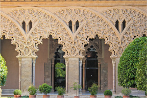 Arcades at the AljaferÃa, Zaragoza, late eleventh century